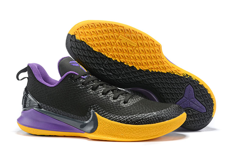 Nike Mamba Focus EP Kobe Black Purple Yellow Shoes